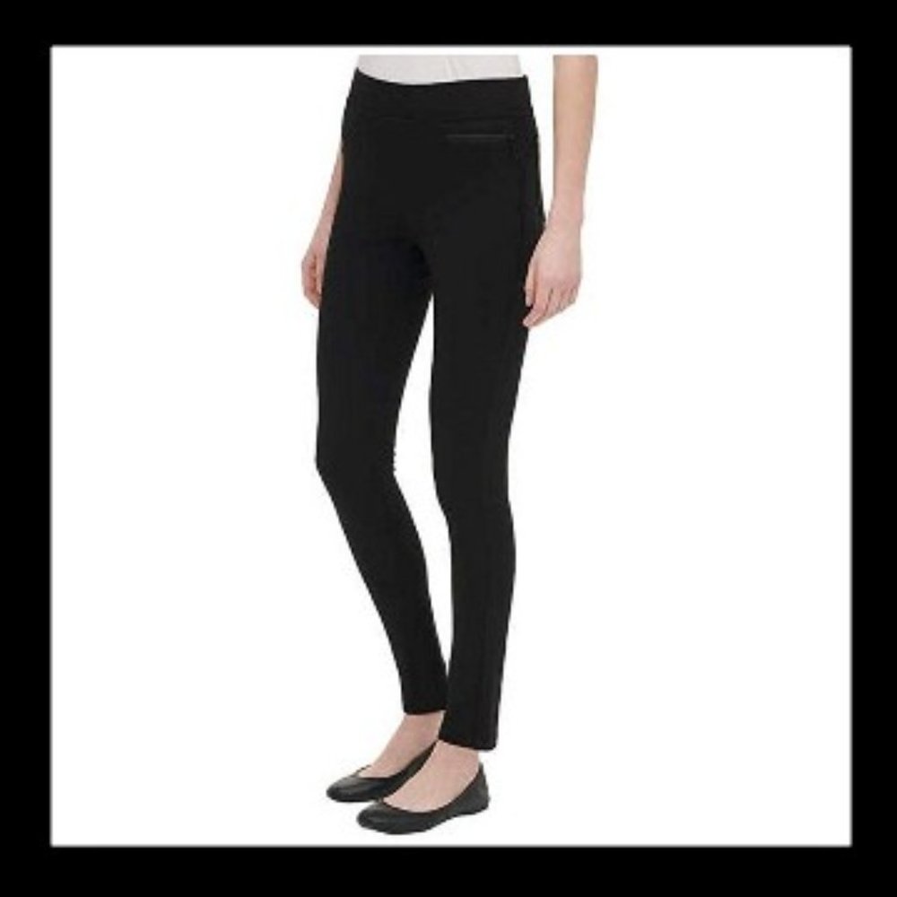 DKNY Jeans Black Ponte Pull On Pants Costco